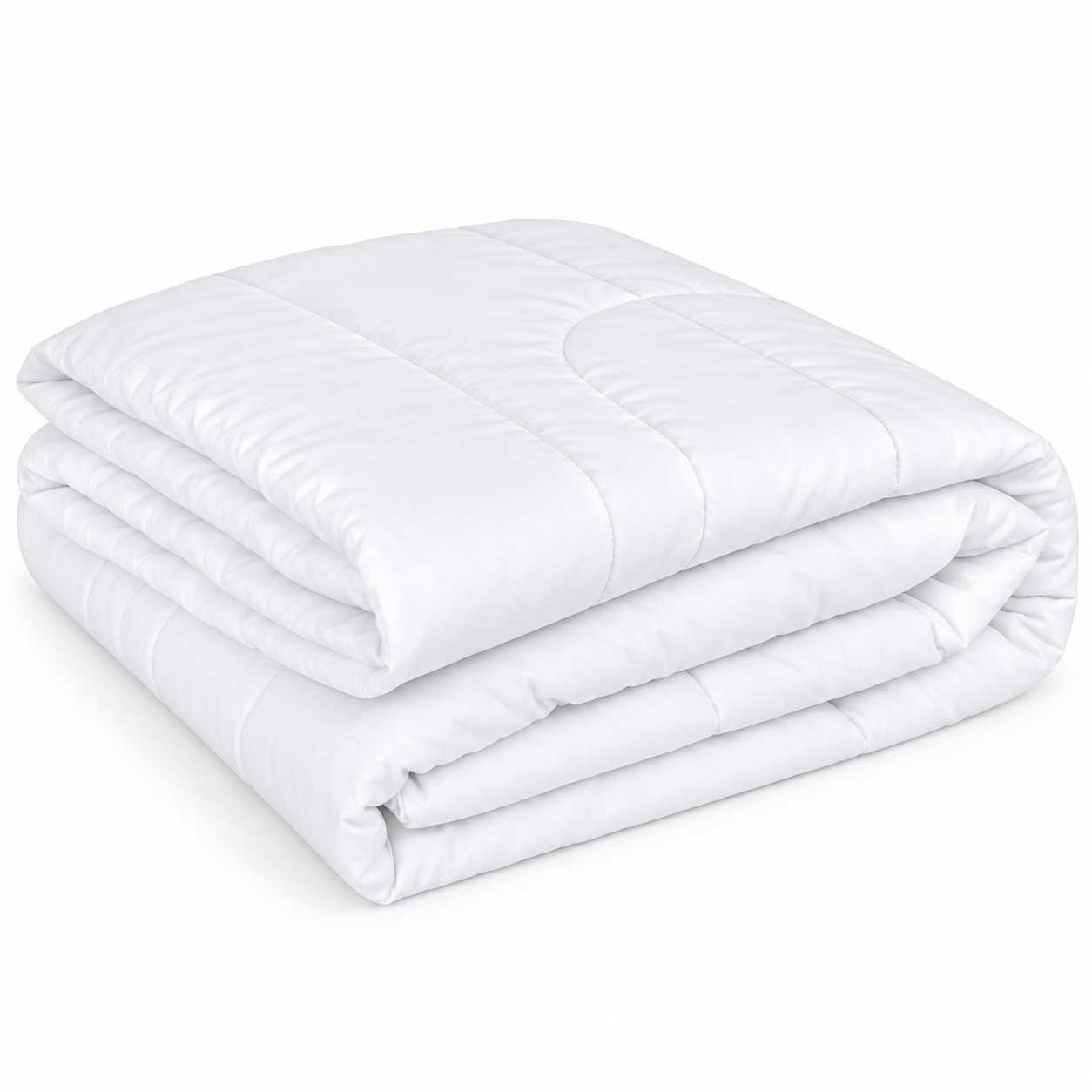 7.2x6.6 ft Quilted Comforter Duvet Insert – All-Season Full Queen Bed Quilt