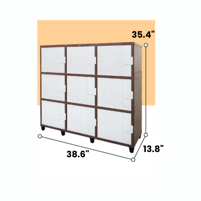 Double / Triple Layer Plastic Multipurpose Cabinet / TV Rack