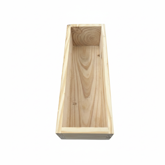 Rectangular Pine Wood Planter Box