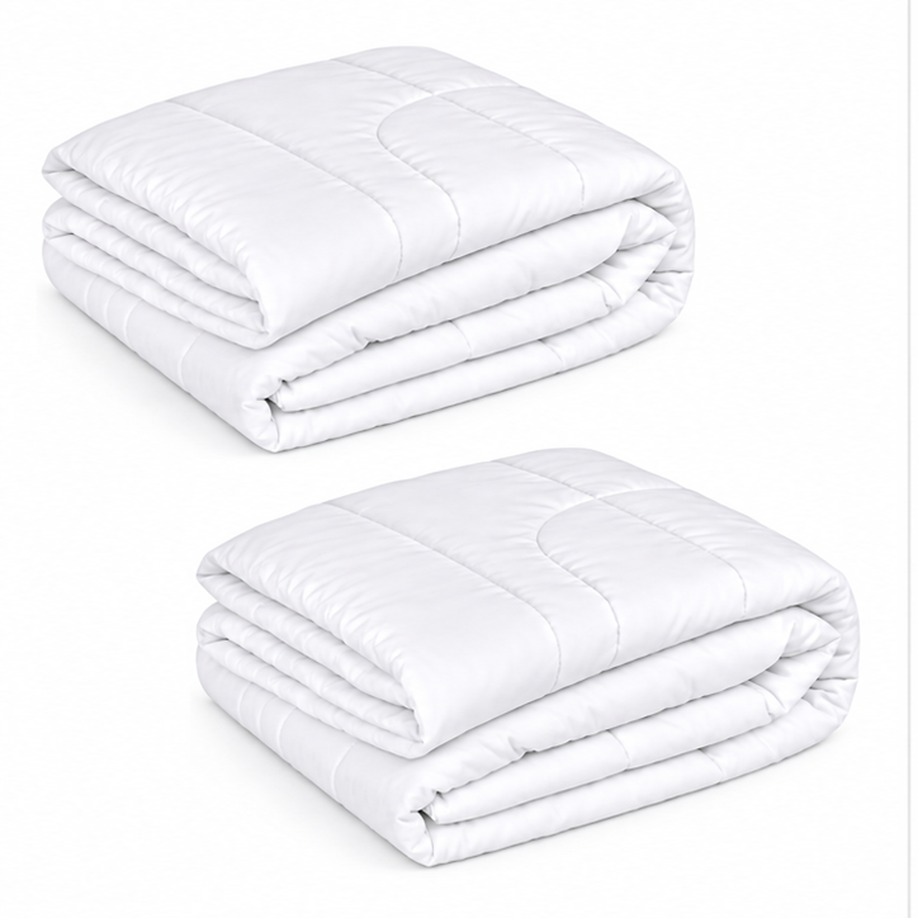 7.2x6.6 ft Quilted Comforter Duvet Insert – All-Season Full Queen Bed Quilt