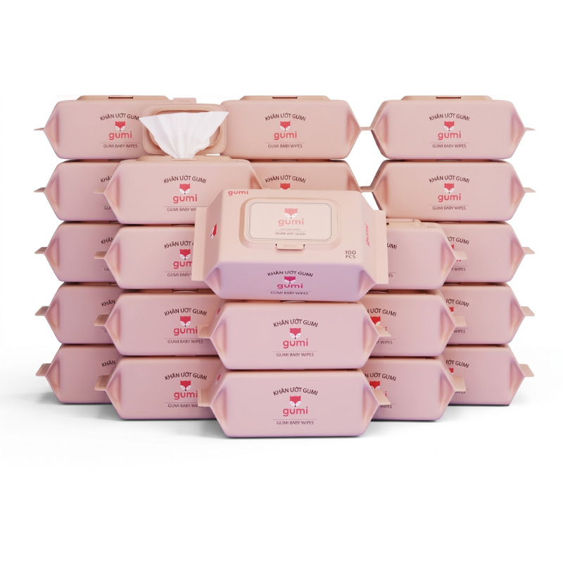 Pure Water Sensitive Wipes – Gentle Cleansing Wipes - Face, Hand