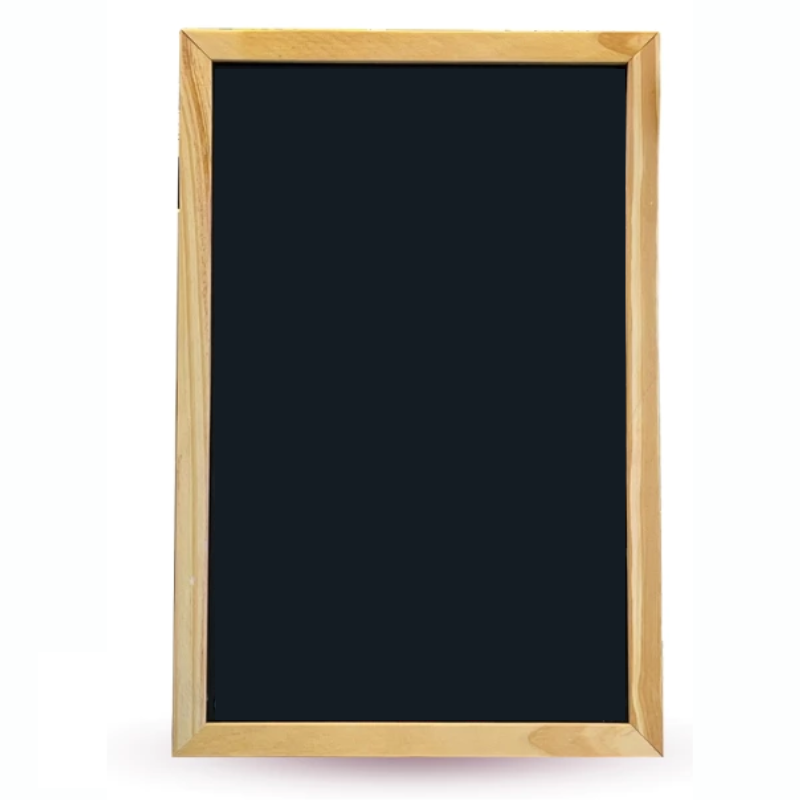Bundle | Wooden frame Magnetic Canvas Menu Board 11.8"x17.7" & Accessory combo
