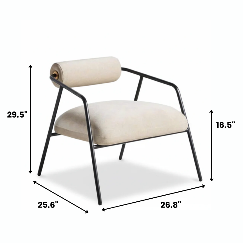 Bulk Deal - 8 x Upholstered Single Sofa Armchair 25.6"xx26.8"x29.5"-SH 16.5"