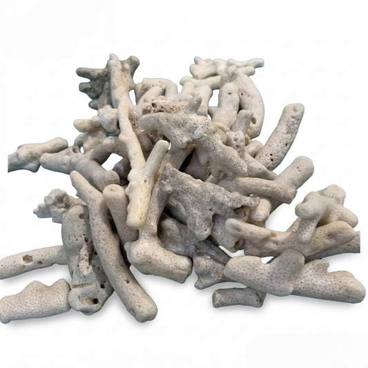 2.2 lbs/ 1kg Natural Crushed Coral for Aquarium Filtration - pH Buffer & Calcium Supplement for Fish Tanks - Natural Bio Filter Media for Sump & Canister Filters