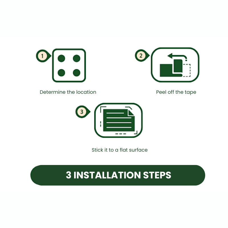 Bundle | No-Drill Magnetic Dry Erase Wall Decal & Accessory combo