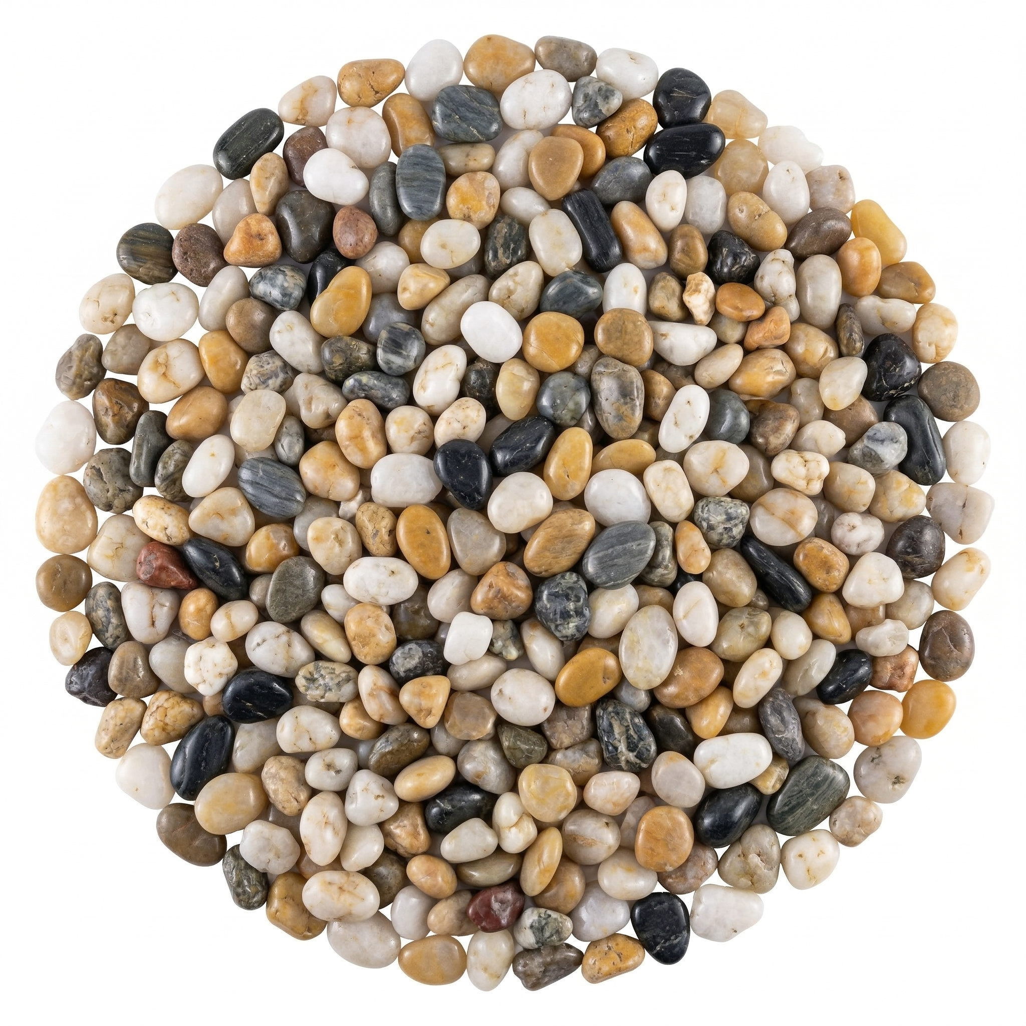 Natural River Pebbles - Decorative Small Stones for Fish Tanks, Aquariums, and Aquascaping - Polished Gravel for Succulents, Potted Plants, Fairy Gardens, and Outdoor Landscaping