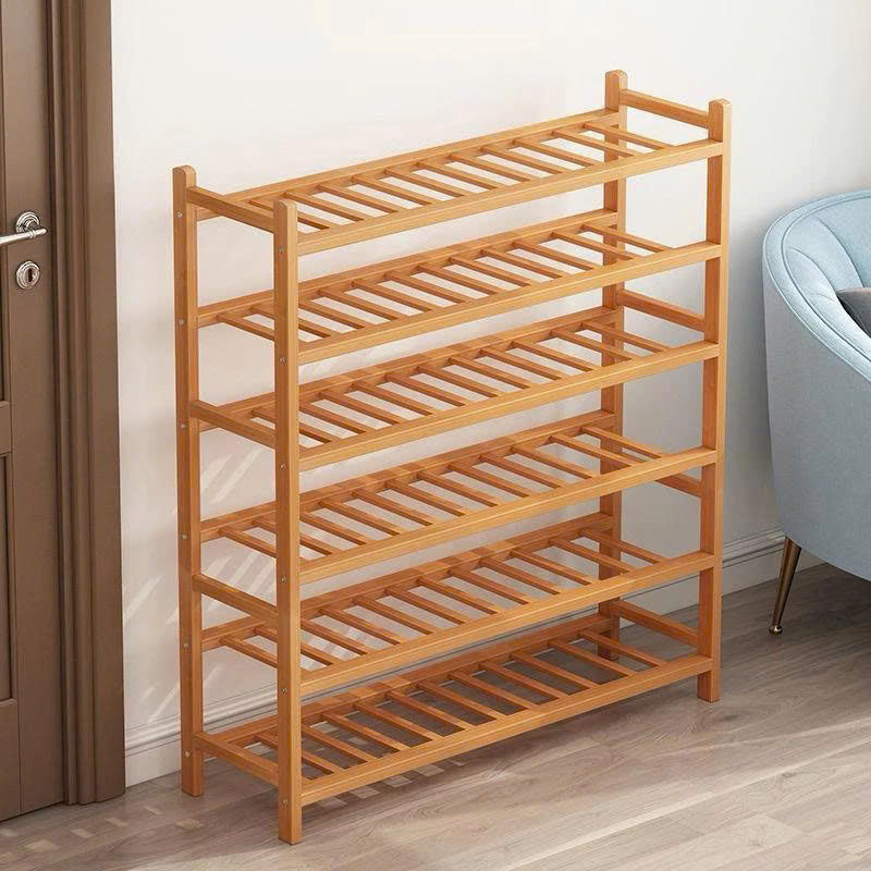 Pallet Deal - Pine Wood Shoe Rack and Storage Shelf - 3/4/5 Tiers
