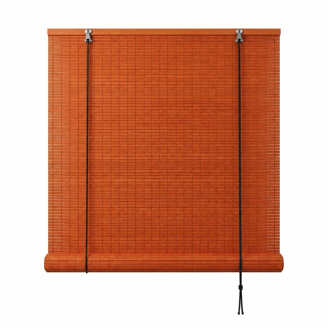 Bamboo Roll-Up Window Blinds – Weather-Resistant Outdoor Sun Shade & Rain Cover – Bamboo Slat Blinds with Cord Pull-Up Mechanism for Patio, Porch, Garden & Balcony Kikbo