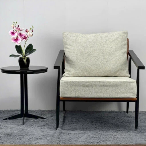 Bulk Deal - 8 x Modern Upholstered Single Sofa with Metal Frame 25.6"x26.8"x29.5"-SH 16.5"