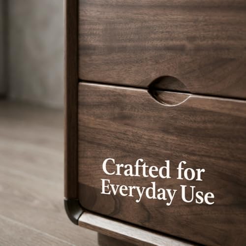 Wood Nightstand with Drawer, Modern Bedside Table Storage Cabinet, Solid Wood Look End Table for Bedroom, Living Room, Small Space Organizer, 17.7”L x 15.7”W x 18.9”H, Walnut