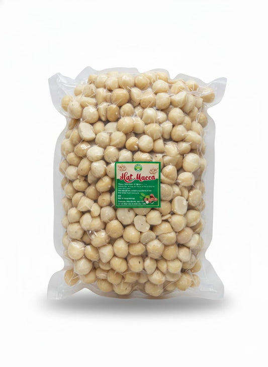 Macadamia Nuts, 4.4 lb (2kg), Medium Sizes Raw and Unsalted, Gluten-Free and Kosher, Unroasted Oil-Free Nuts with Creamy Flavor, Source of Fiber, Ideal for Baking, Cooking, Milk, and Healthy Snacking