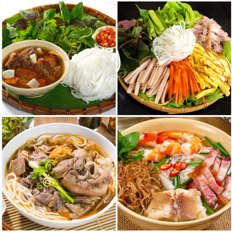 Vietnamese Rice Sticks 8.8 lbs, 4 Packs – Dried Thin Rice Vermicelli for Pho, Bun Bo Hue & Spring Rolls, Noodles – Authentic Fresh-Like Texture – Gluten-Free & Non-GMO