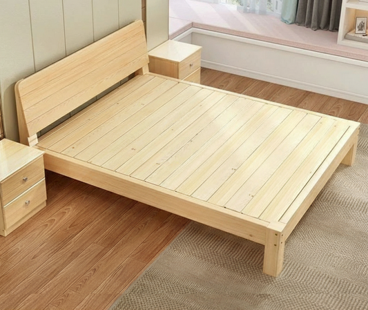 Durable Solid Wood Bed Frame - Multiple size
