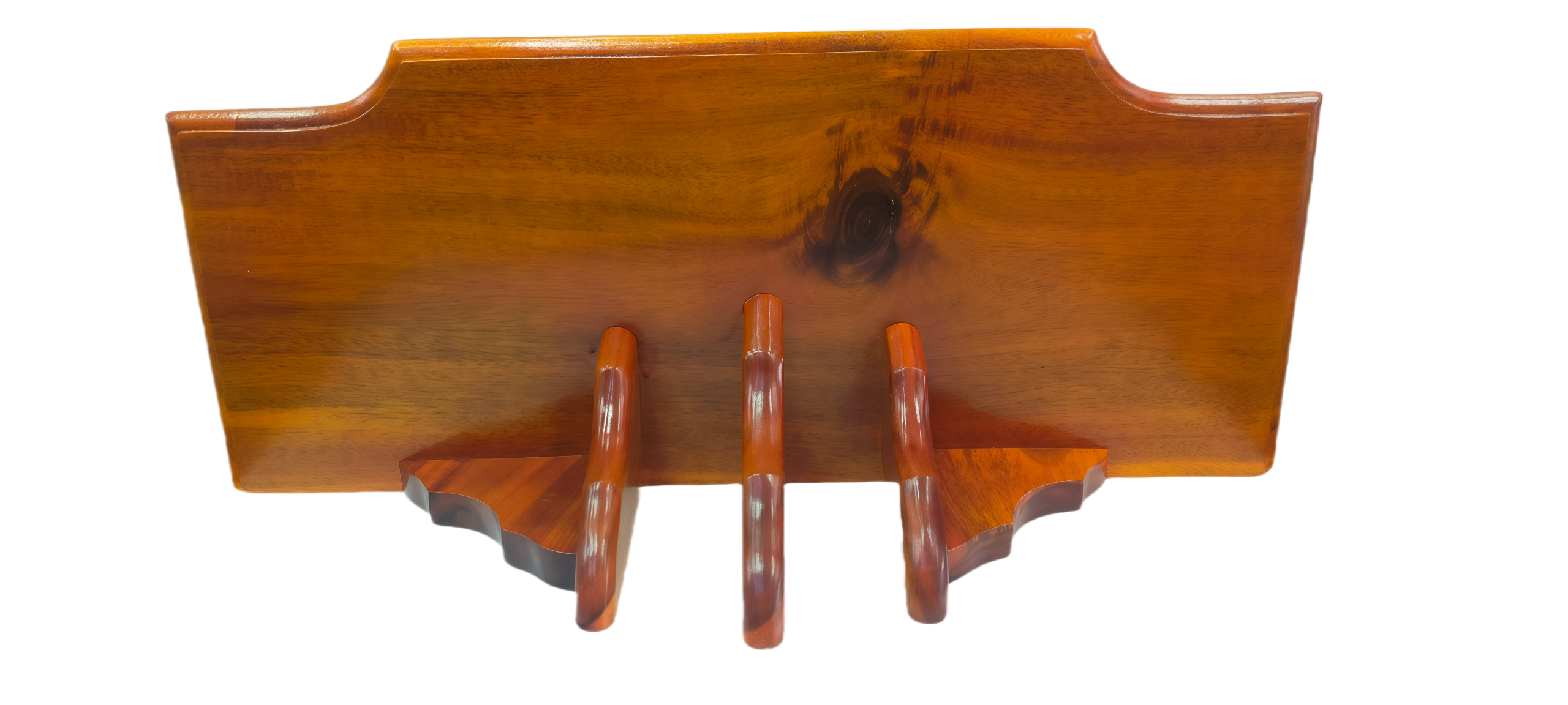 Wood Display Shelf – Tabletop Stand for Figurines, Frames, or Spiritual Decor