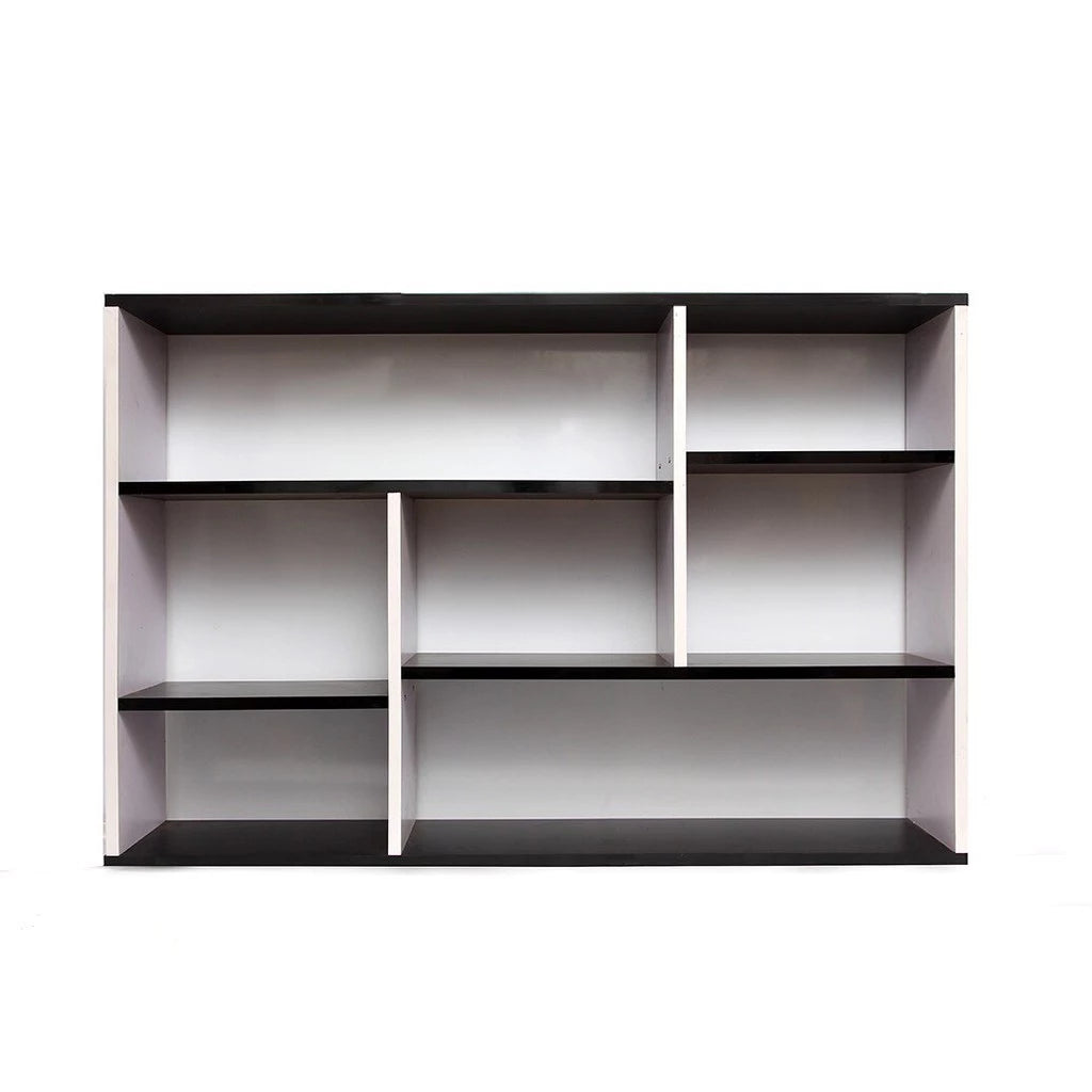 40 units Wall-Mounted Wooden Bookshelf – Multi-Compartment MDF Storage Rack for Living Room, Kitchen or Office, 47.2 x 31.5 in (120 x 80 cm)