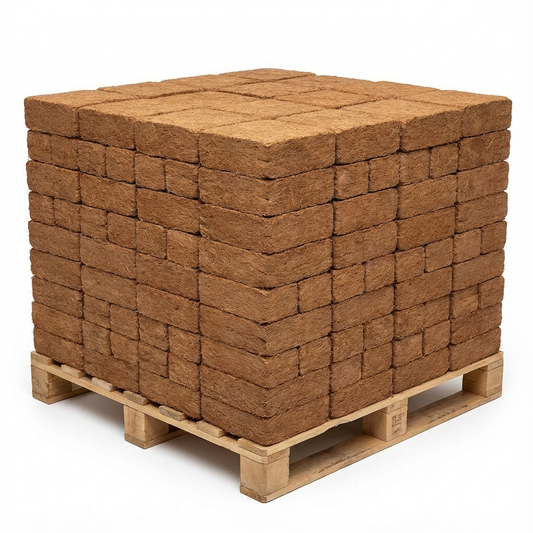 135 x 11 lbs Bulk Bricks Coconut Coir - Organic Material for High Quality Plant Growth