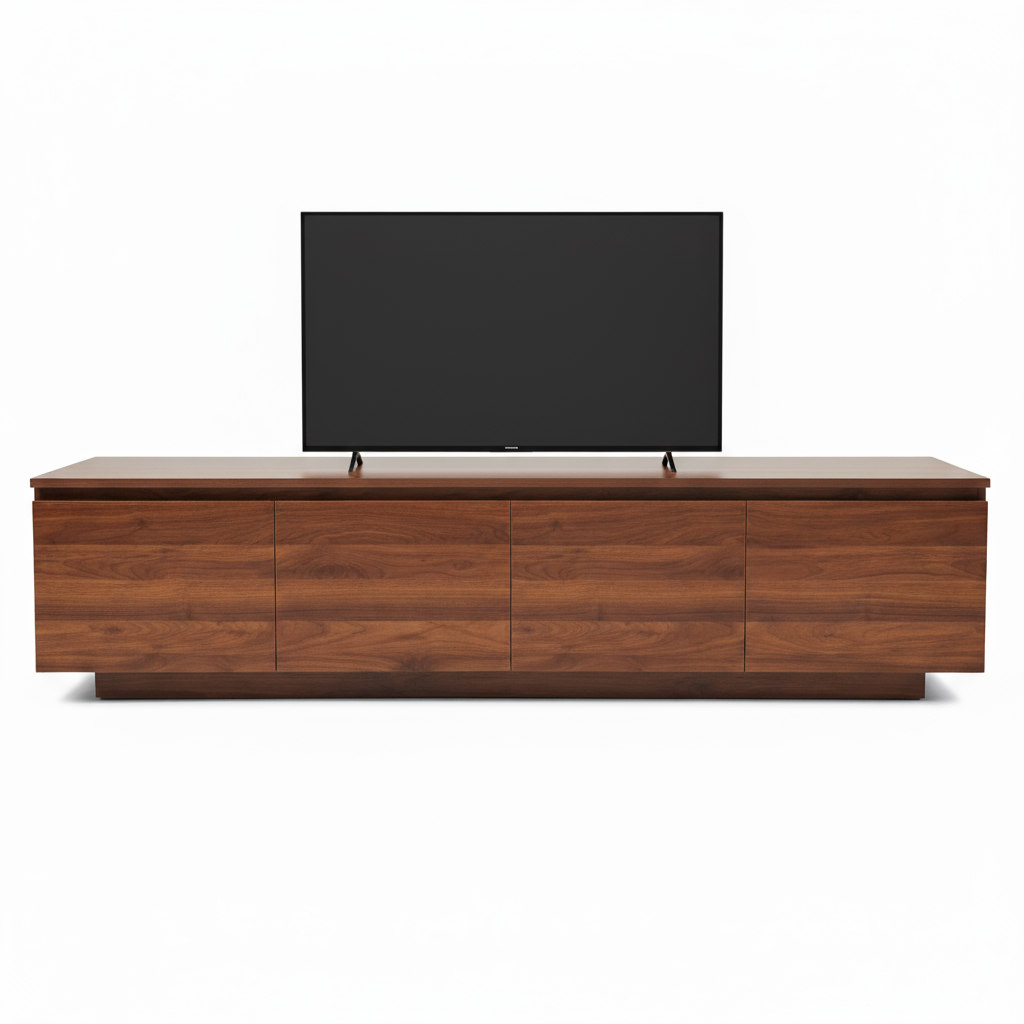Modern Large 70" TV Stand Cabinet with Storage Compartments - Multiple Color Options