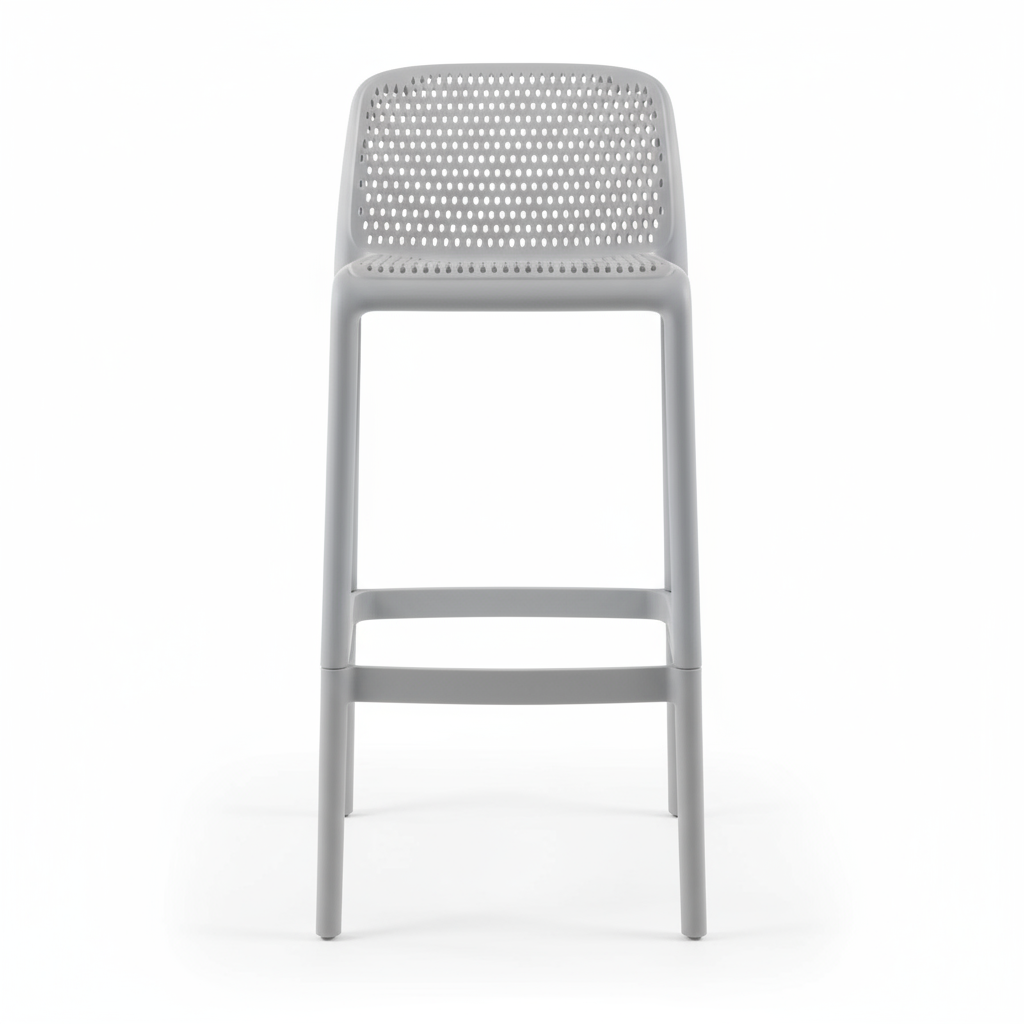 20 or 44pcs Bar Stool Tall Chairs for Indoor and Outdoor Dining and Entertainment - Perforated, Sturdy, Stackable and Light Weight