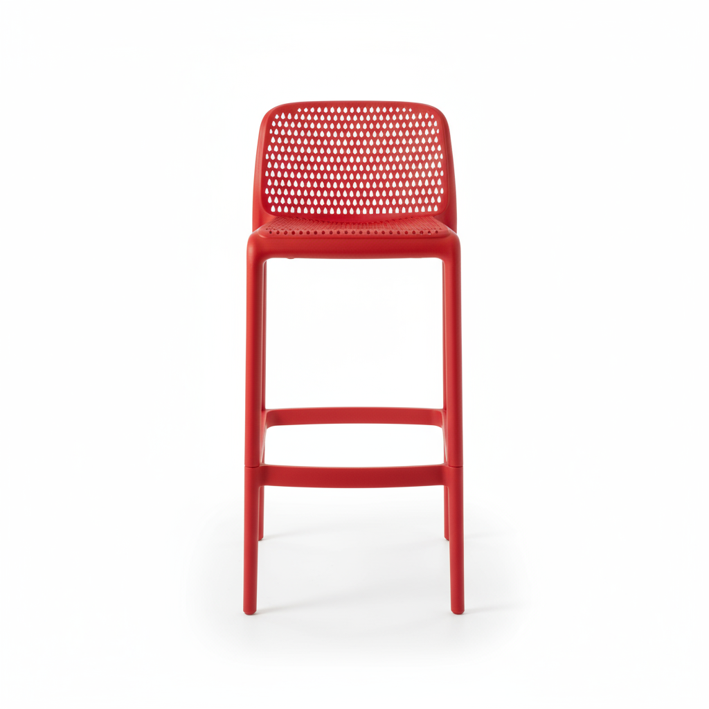 20 or 44pcs Bar Stool Tall Chairs for Indoor and Outdoor Dining and Entertainment - Perforated, Sturdy, Stackable and Light Weight