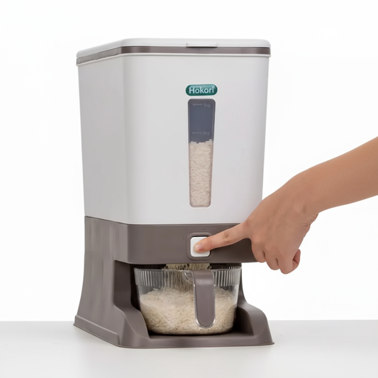 30 or 45 Units - 22lbs Rice Storage and Dispensing Container - Automatic, Clean & Simple