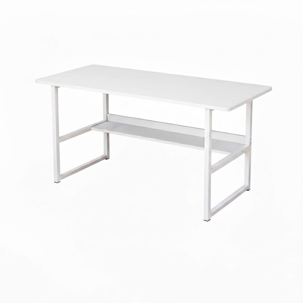 Modern Nordic Office Desk – Simple Writing Desk for Home, Study or Computer, Laptop Table  47.2 x 17.7 x 29.5 in (120 x 45 x 75 cm)