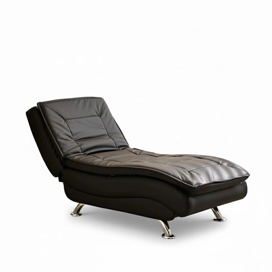 PU Leather Recliner Sofa Chair with 3 Adjustable Backrest Positions, Single Lounge Chair for Living Room, Premium Comfort Design