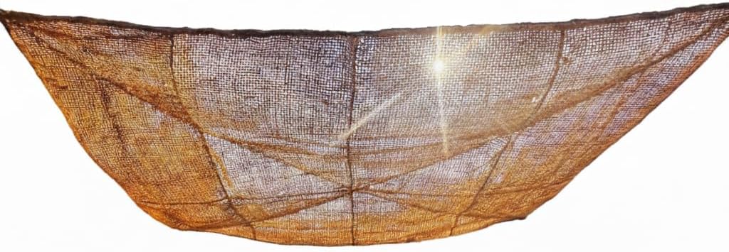 13 x 10 Ft Rectangular Coconut Fiber Shade Sail – Natural Coir Sun Shade Canopy, Cover for Patio, Garden, Pergola & Backyard – Custom Outdoor Sunshade Home Beach Restaurant