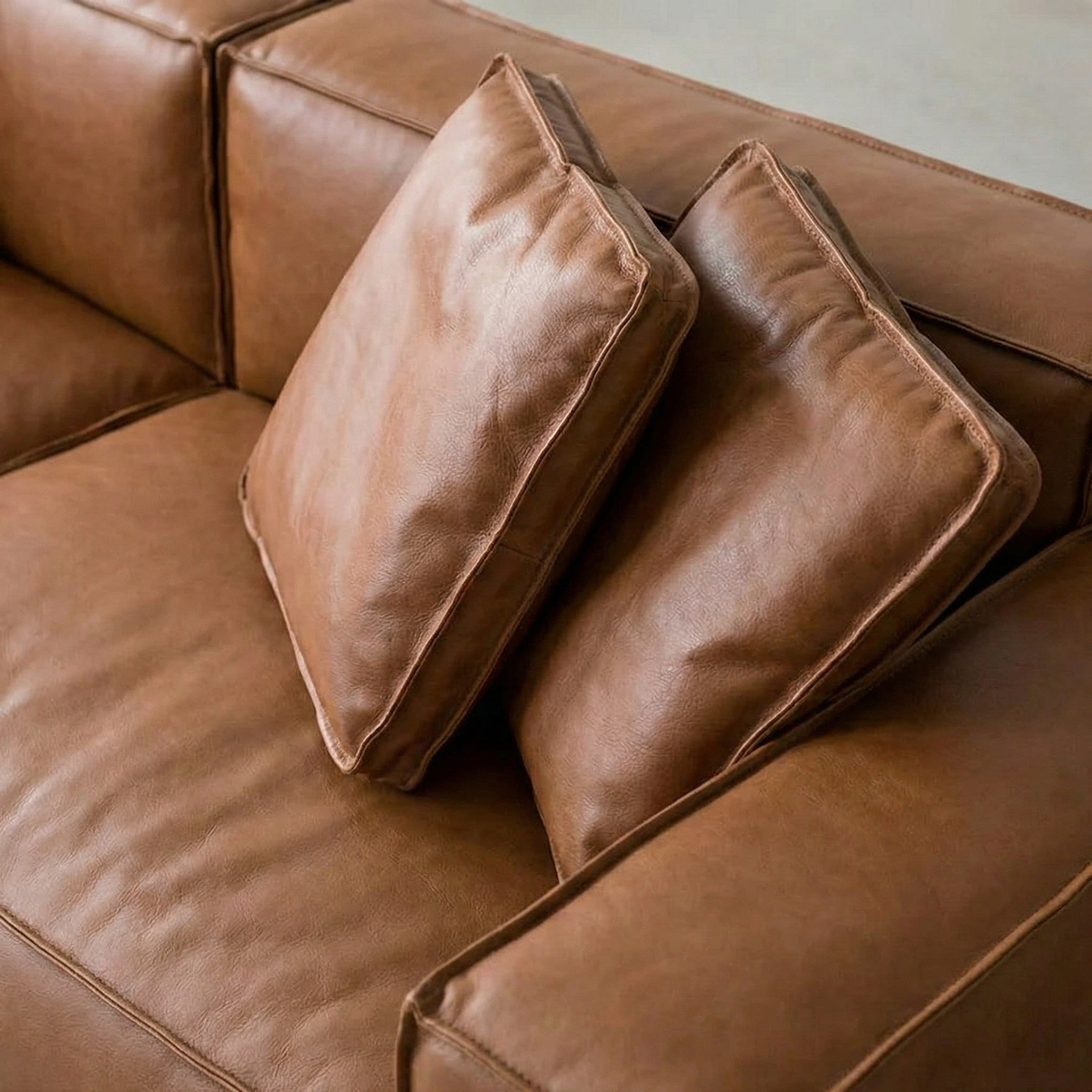 Vardy - Luxurious PU Leather Sofa 78.7"x35.4"x33.5"