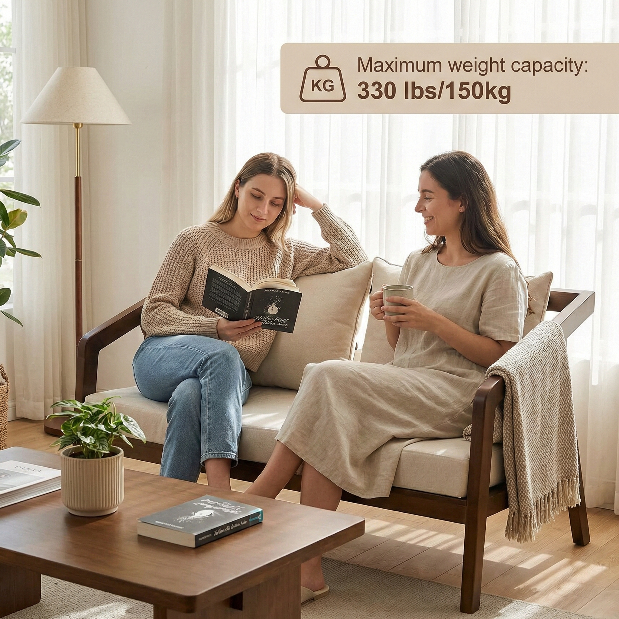 Katana Decor Sofa Bench 43.3"x19.7"x27.6"