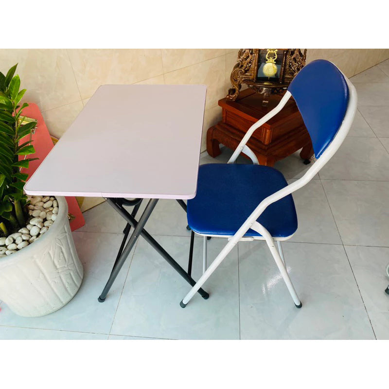 Folding Desk with Scratch-Resistant MDF Top – Compact and Durable for Study, Home Office, or Laptop Use