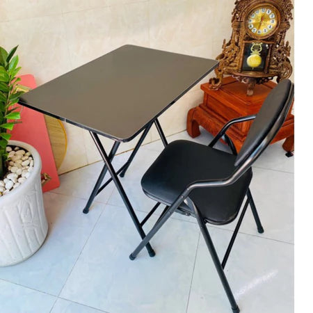 Folding Desk with Scratch-Resistant MDF Top – Compact and Durable for Study, Home Office, or Laptop Use