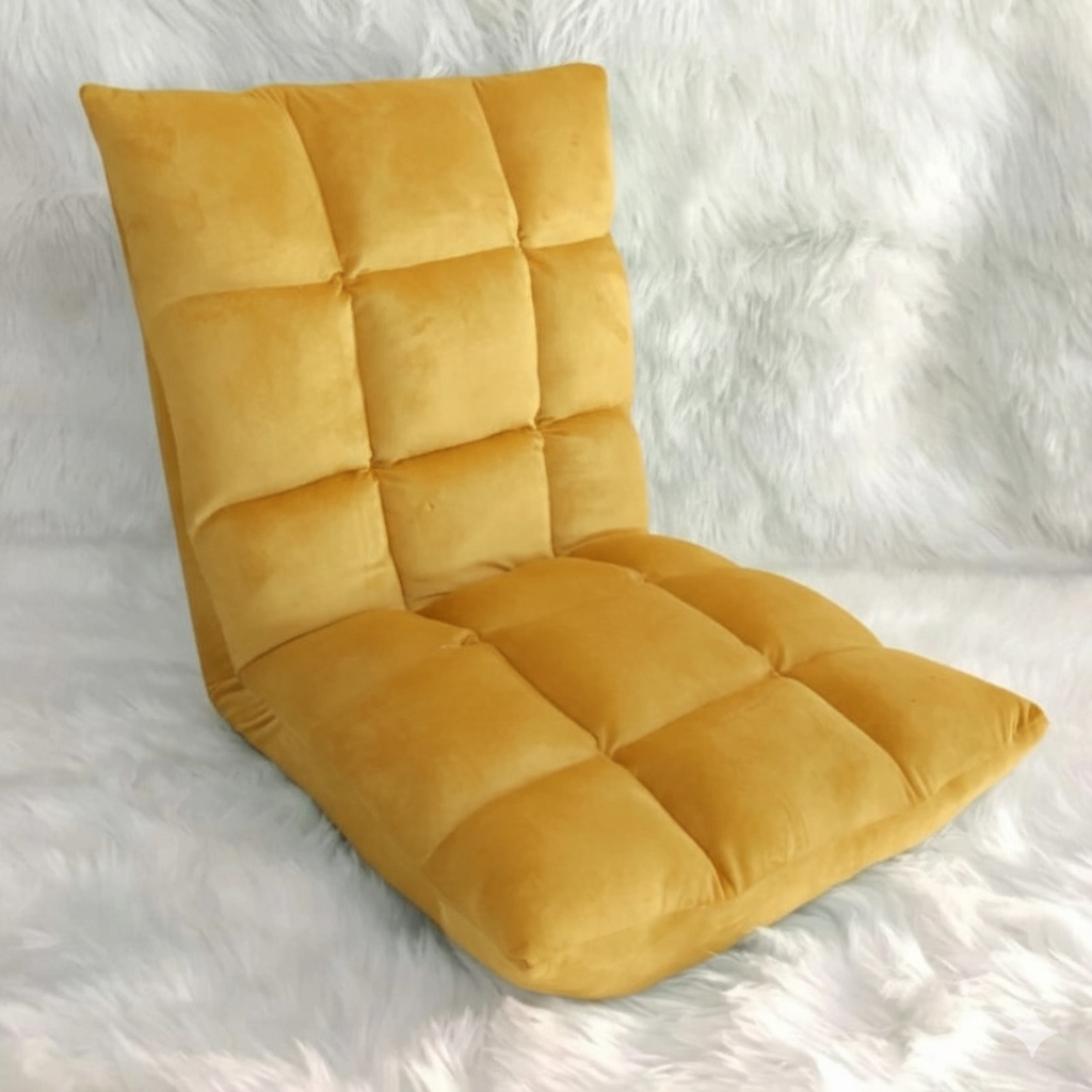 5-Position Adjustable Tatami Floor Sofa with Backrest 39.4"x15.8"x3.2" or 41.4"x19.7"x4"